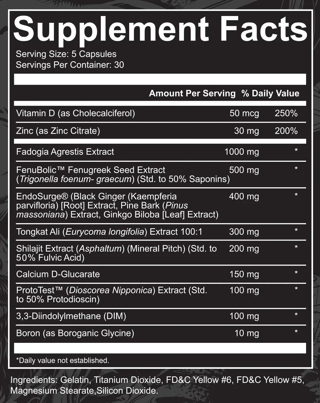 PHAGE Test Booster (NutriFitt) 150 капс